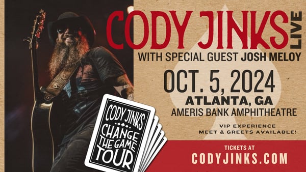 106.1 WNGC Has Your Tickets to See Cody Jinks!