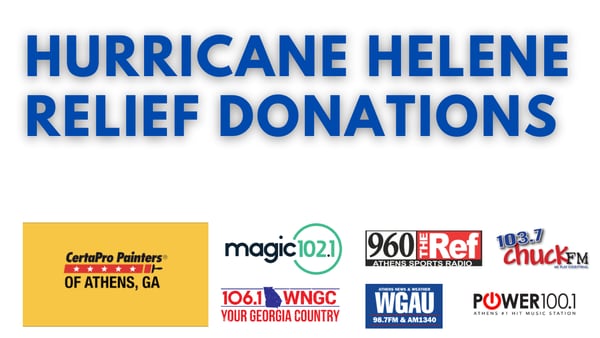 Donate supplies to help victims of Hurricane Helene